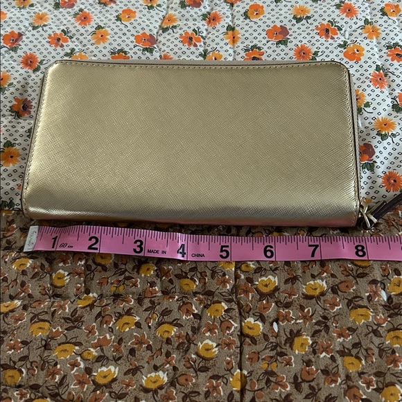 Kate Spade Metallic Gold Wallet/Clutch - Picture 13 of 15